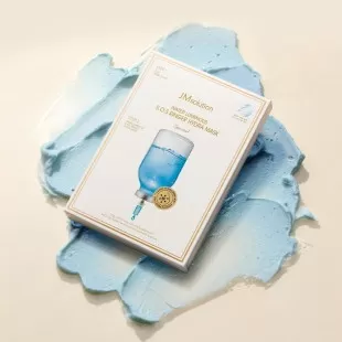 JMSOLUTION Увлажняющая двухступенчатая маска с глиной и гиалуроновой кислотой Water Luminous S.O.S Ringer Hydra Mask Special, 5 гр + 30 мл