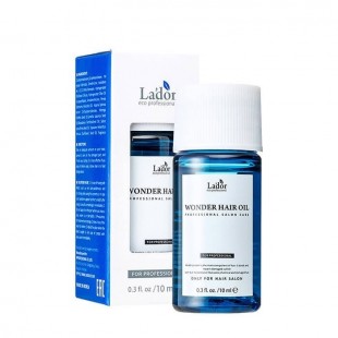 Увлажняющее масло для восстановления и блеска волос Lador Wonder Hair Oil, 10 мл.