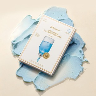 JMSOLUTION Увлажняющая двухступенчатая маска с глиной и гиалуроновой кислотой Water Luminous S.O.S Ringer Hydra Mask Special, 5 гр + 30 мл